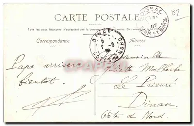 Montauban — Muzeum Homera — Apoteoza Homera — Achille Bous, fotografia Inghes, seria I — Rewers
