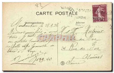 Montauban (T.-et-G.) — Moulin de Sapiac — Achille Bonis, fotografie, Montauban — Rewers