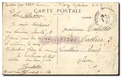 Montauban — Most — Quai Montmurat — Wydawca nieznany — Rewers