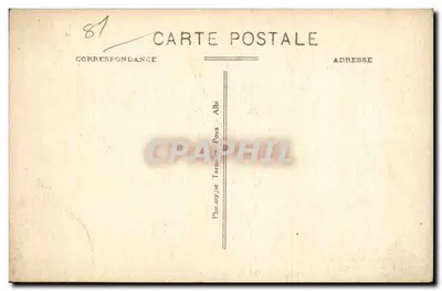 Albi - Escola Jeanne d'Arc - O Jardim de São José — P. X. — Verso