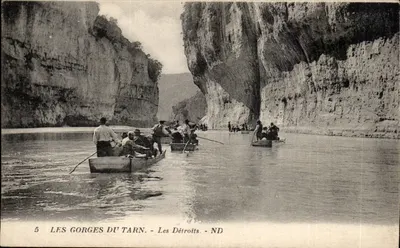 As Gorges do Tarn — Os Détroits — ND