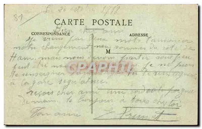 Albi — Ogólny widok na Archebiskupstwo i dwa mosty nad Tarnem — Le Tarn Illustré, n°74 — Rewers
