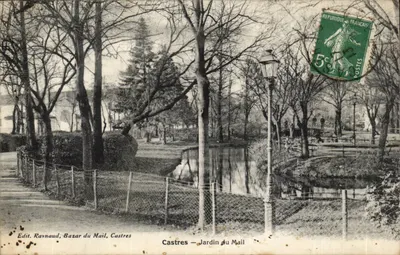 Castres — Jardin du Mail — Edit. Raynaud, Bazar du Mail