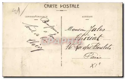Fontanna XII wieku — Lacaune-les-Bains, letnia stacja na wysokości 850 metrów — LE TARN ILLUSTRÉ nr 737 — Rewers