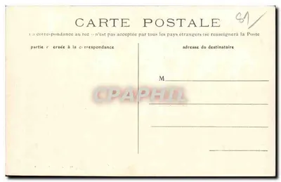 Castres — Ogród Mail — Statua 'Wiosna' — Rewers
