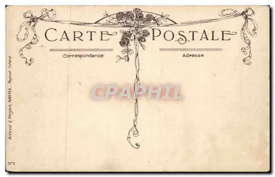 Um Olá — decoração floral e pássaros — Ankaud & Nogais, NANTES, N°11 — Verso