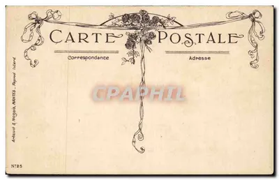 Cascata — Dolce Ricordo — Artaud & Nozaïs, Mantes, N°25 — Verso