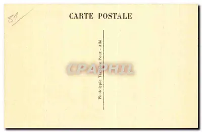 Le Sidobre — Kapelusz kapłana — Le Tarn Illustré, nr 5.338 — Rewers