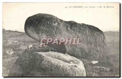 Le Sidobre, perto de Castres — Roc de Baliston — Miatte, editor, n°47