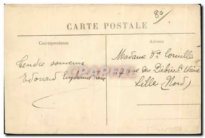 MALO-les-BAINS - A Digue - O Casino - C.A. — Verso