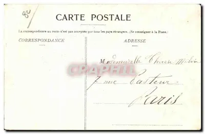 Onival - Hotel Continental — L. Caron, fot.-wyd., Amiens - Plaques Jouglia — Rewers