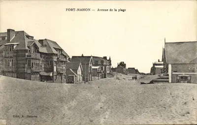 Fort-Mahon — Avenida da Praia — Edit. A. Demon