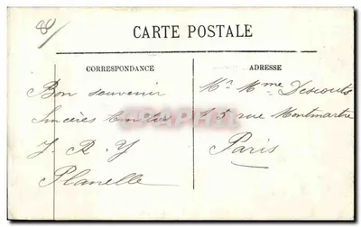 Cayeux-sur-Mer — Brighton-Français — Vista geral e a Floresta — LL. — Verso