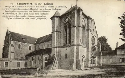 Longpont (S.-et-O.) — A Igreja — Editor Diagonillons, Montlhéry, n°19