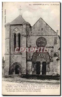 Longpont (Sul-e-Oeste) - A Basílica — Édit. J. Dagozailions, n° 553