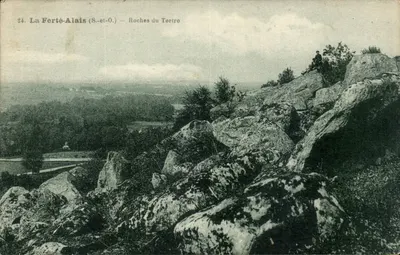 La Ferté-Alais (S.-et-O.) — Rochas do Terire — Edição Blain, Blain
