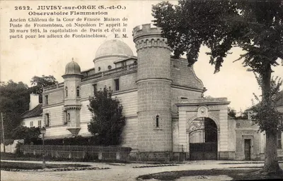 Juvisy-sur-Orge (S.-et-O.) — Velho Castelo da Cour de France, Observatório Flammarion — E. M.