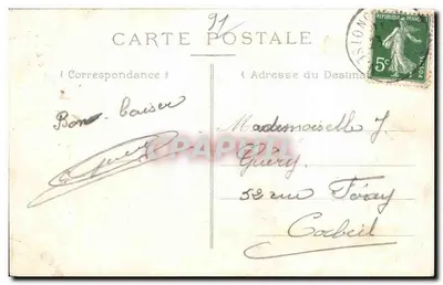 Longjumeau (S.-&-O.) — Pomnik Adolphe Adam — Wydawca N° — Rewers