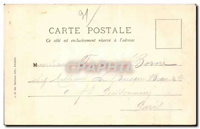 Chamarande (S.-g.-O.) — Nel Parco del Castello — Il Ponte di ferro — L. des G. — Verso