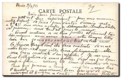 Vale de Chevreuse — O Lago — ORSAY (S.-et-O.) — Verso