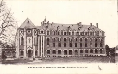 Champrosay — Sanatório Minoret — Entrada do Sanatório