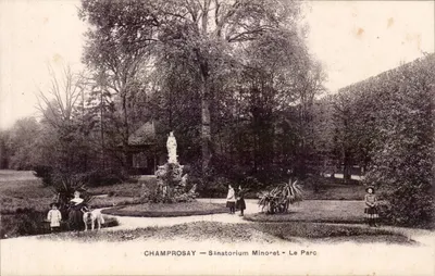 Champrosay — Sanatório Minoret — O Parque