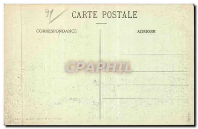 Dourdan (S.-et-O.) - Kościół — Wydawca A. Bourfood, Dourdan — Rewers