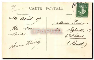 Athis-Mons — Rue de la Montagne de Mons — editor ATHIS-MONS, número de série não visível — Verso