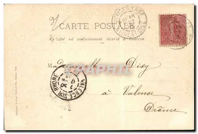 Juvisy — Margem Gambetta — vista sobre a Sena — Verso