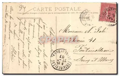 Nogent-sur-Marne — Wielka Arcus Mostu — E. Faciollle, fot.-wyd. - Le Havre — Rewers