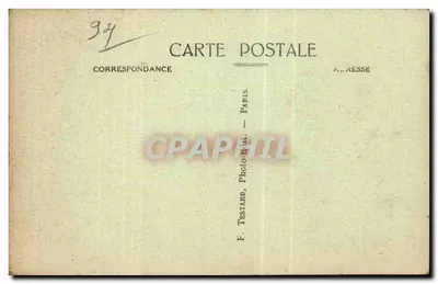 Vincennes - Cortile del Castello - Padiglione del Re - Caserma del Battaglione dei Cacciatori a Piedi e Scuola di Amministrazione — Verso