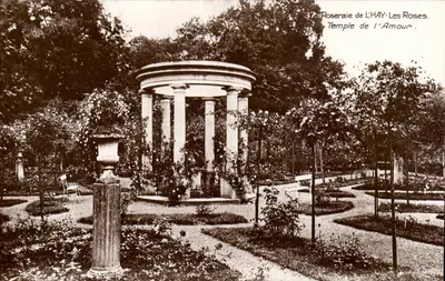Roseraie de L'HAY-Les-Roses — Templo do Amor — editor desconhecido, n° 37