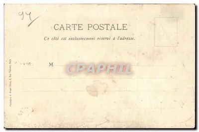 Boissy-St-Léger - A Igreja — V. Coilly, n°4 — Verso