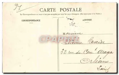 La Varenne-Chennevières — Il Ponte e il Castello dell'Étape — G. L. n°2538 — Verso