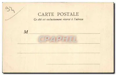 Widok na most CHENNEVIÈRES w okolicy Marne — B. F., PARIS — Rewers