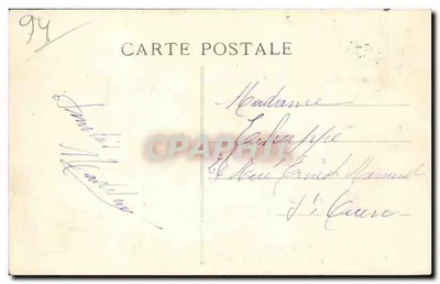O Ponte — De La Varenne a Champigny — F. E. Paris — Verso