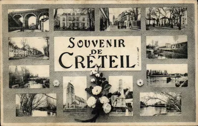 Créteil — Lembrete de Créteil — B.P. PARIS