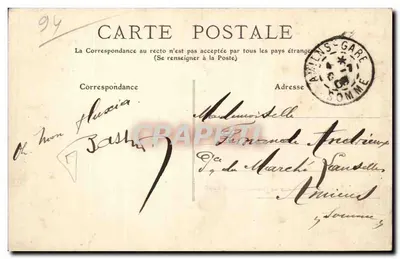 Champigny — Margens da Marne perto do Ponte — Editor Bordier Restaurateur — Verso