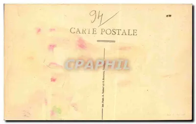 Joinville-le-Pont — A Prefeitura — Impr. Fot. A. Thibiat e H. Basyras, Toulouse — Verso