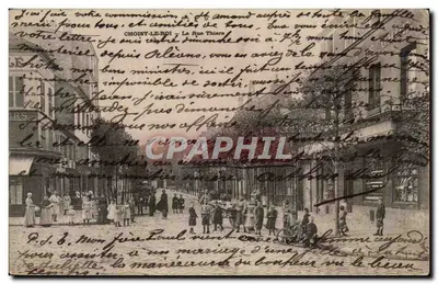 Choisy-le-Roi — A Rue Thiers — editor desconhecido, número de série não visível
