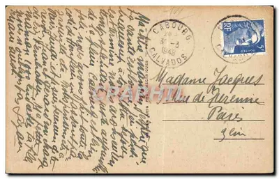 Cabourg — El Gran Hotel y la Digue — n°139 — Reverso