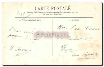 Cabourg — La Digue — LL — Fotografia Kodak — Rewers