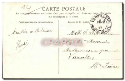 Cabourg — Grand-Hôtel, Rue du Parc — Zbiór A.D. — Rewers