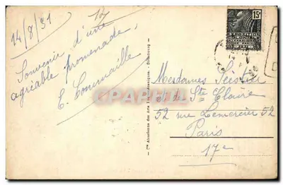 Cabourg - La Digue — editor Almanach des Arts Écologéniques, n° 73 — Reverso