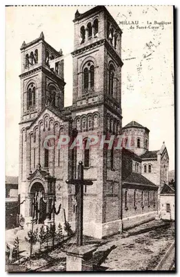 Millau - A Basílica do Sagrado Coração — Foto Léonille