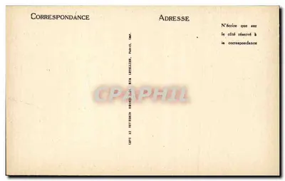 Tapisseria Królowej Matyldy — Bayeux — scena porady w Hastings — wydawca Letellier, nr 151 — Rewers