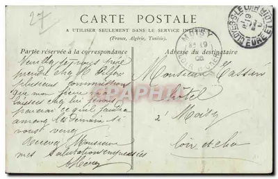 Arredores de Bayeux — O Castelo de Balleroy — Coleções ND Phot — Verso