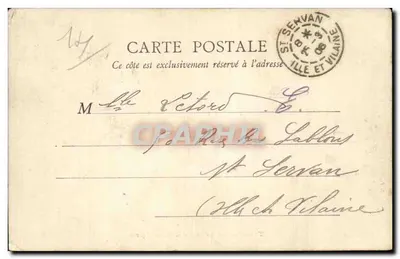 Trouville — La Côte des Roches Noires — B.F. Paris — Verso