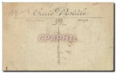 Trouville — A Praia e a Rua de Paris — LL — Verso