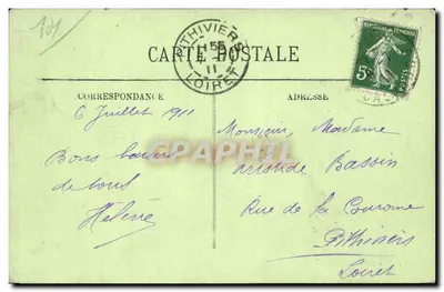 TROUVILLE — Les Jetées — LL. — n° 102 — Verso